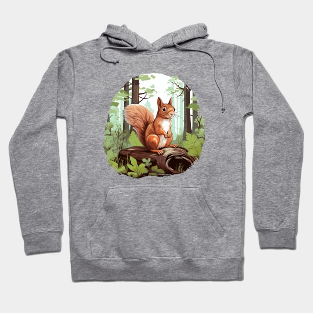 Squirrel Whisperer Hoodie by zooleisurelife